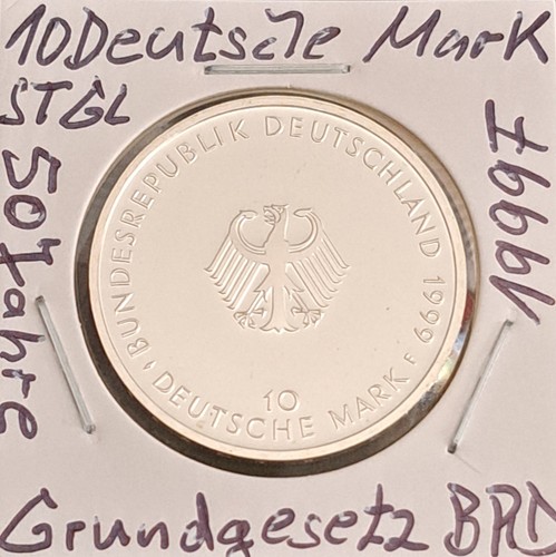 Silber deutsche mark - 10,
