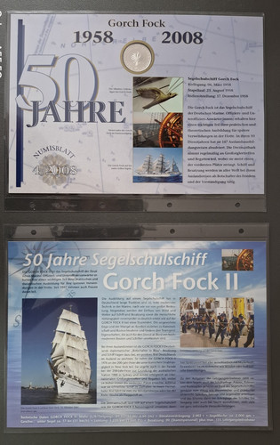 Brd numisblatt 2008 50 - brd,