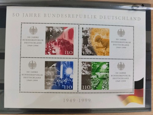 Briefmarken block minr - briefmarken, minr.