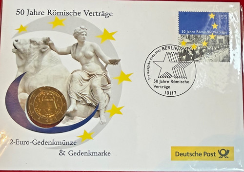 Deutschland euro numisbrief - numisbrief, 50