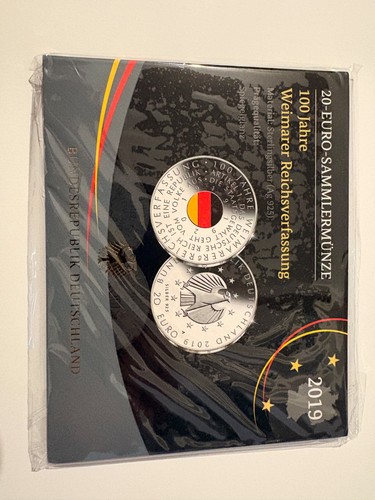 Brd euro 2019 100 jahre - euro,