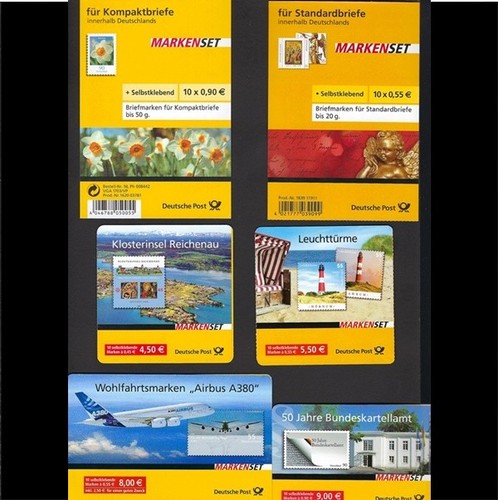 Brd markenset aus dem jahr - brd,