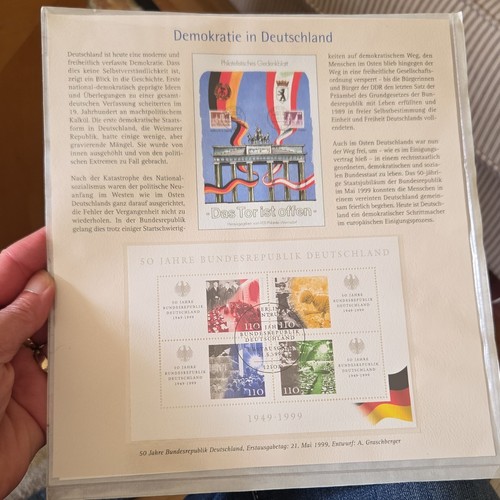 Briefmarken block brd jahre - brd,