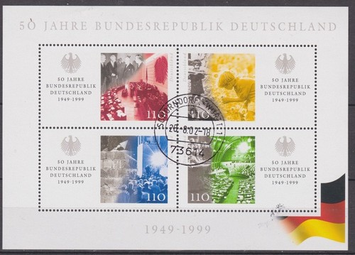 Brd 1999 tagesstempel - brd,