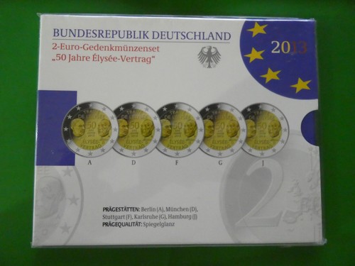 Brd euro 50 jahre - brd,,