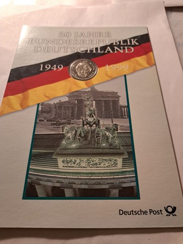 Numisblatt der deutschen post - numisblatt,
