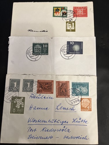 Brd schönes 50er jahre - brd, briefe