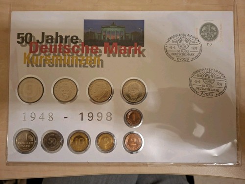 Numisbrief brd 1998 jahre - "50,