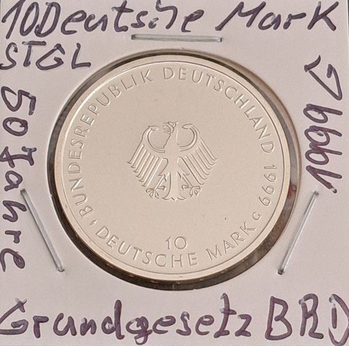 Silber deutsche mark - 10,