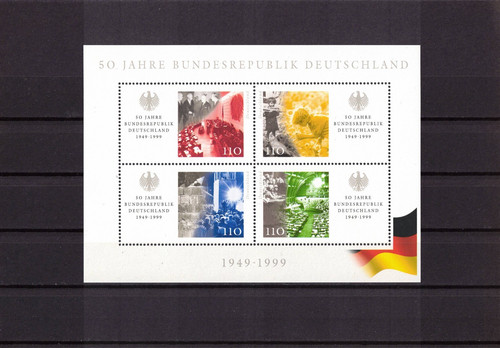 Bund brd block 50 jahre - brd,