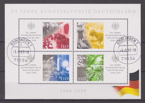 Brd 1999 tagesstempel - brd,