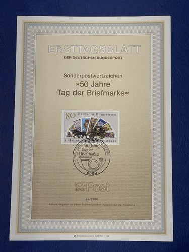 Ersttagsblatt deutsche - ersttagsblatt,