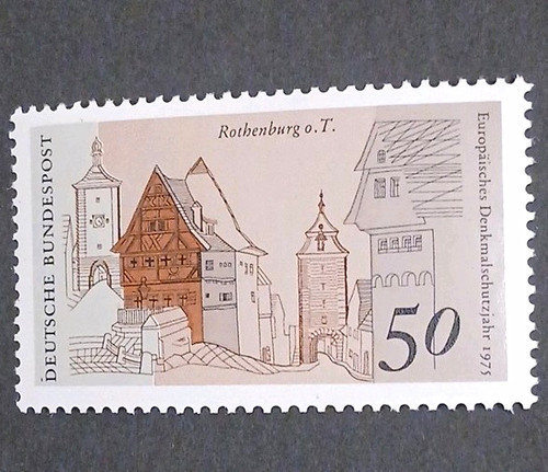 Brd briefmarke 1975 - 50, pf