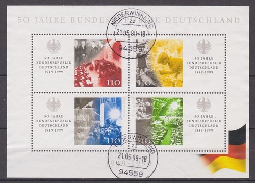 Brd 1999 tagesstempel - 1999,