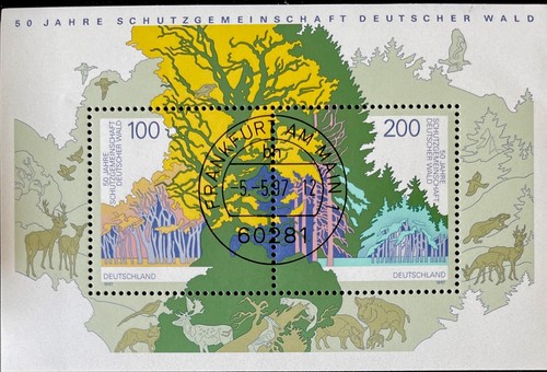 Bund brd block 50 - block, jahre