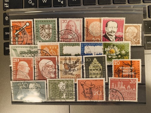 Brd 50er jahre lot - lot, gestempelt