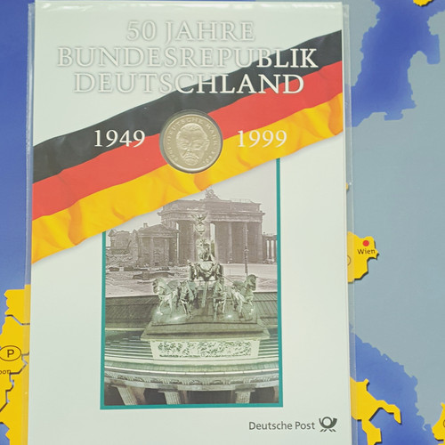 Deutsche post numisblatt - deutsche, 50