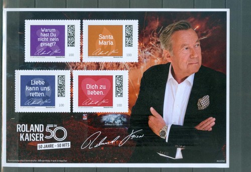 Brd block 50jahre roland - block, "