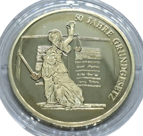 Medaille jahre brd 50 - jahre, brd,