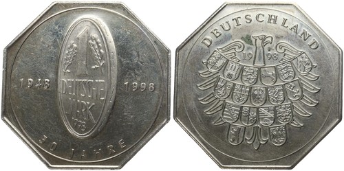 Medaille brd 50 jahre - medaille,