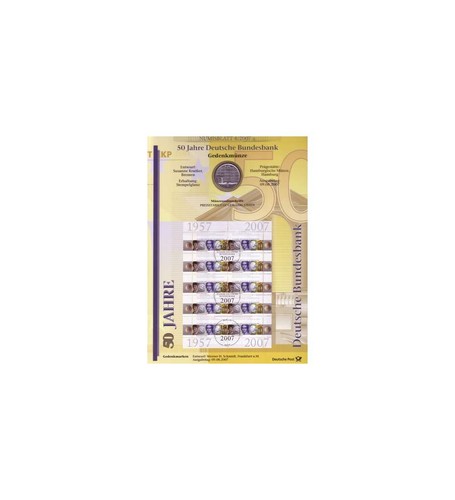 Brd bund numisblatt 2007 - 4/2007,